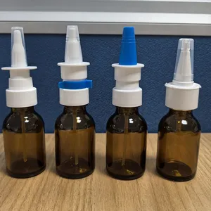 Snap-on,Crimp-on Nasal Sprayer Pump for Glass Bottle 20mm Pharmaceutical Packaging thumbnail-5