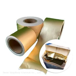 1235/8011 O Gold Aluminum Foil for Cigarette Inner Liner Packaging thumbnail-1