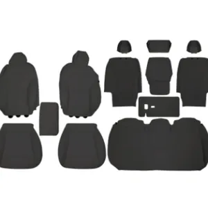 OEM Standard 25 Model Y Juniper Seat Cover Black Fully Enclosed Design thumbnail-1