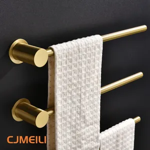 Bathroom Electric Heated Towel Rack, Towel Warmer for Bathroom, Wall Mounted Stainless Steel,4 Colours thumbnail-3
