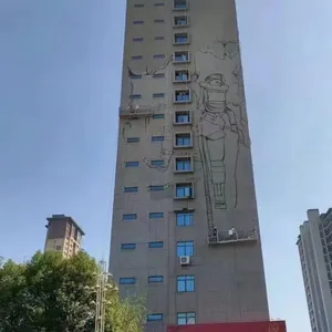 High - Altitude Wall Murals for Exterior Walls in Anyang, Henan Province_hand - Painted Graffiti and Beautification of Cooling Towers, Chimneys in Power Plants and Chemical Plants thumbnail-1