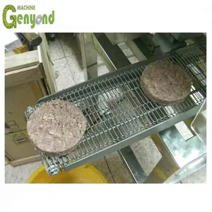 Full Automatic Cutlet Hamburger Form Meat Pie Chicken Nugget Make Burger Patty Machine thumbnail-1
