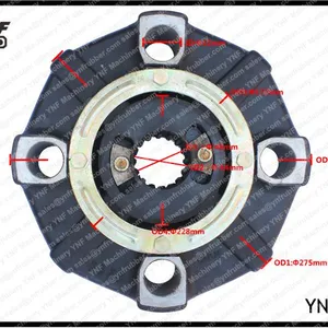 High-Quality Excavator Flexible Rubber Coupling Assy Hydraulic Pump Engine Drive Coupling thumbnail-6
