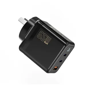 100W Dual USB-C GaN Wall Charger for Simultaneous High-Power Device Charging thumbnail-3