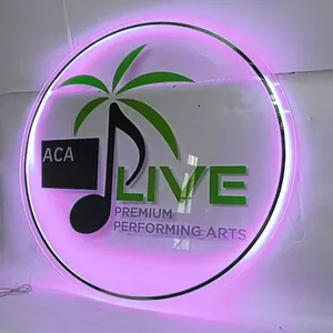 Fast Delivery Custom Cordless Neon Light Box Outdoor Advertising Sign Boards With Hanging Installation For Shop & Store Lighting thumbnail-3