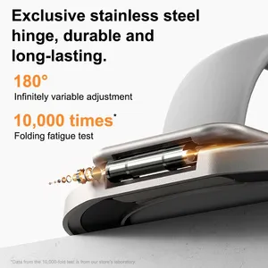 MagSafe Foldable Magnetic Phone Ring Holder Kickstand With Extra Magnetic Ring thumbnail-3