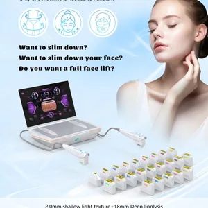 All-in-One HIFU Platform 2.0MHz 4.5MHz 7.5MHz 500mJ/pulse High Intensity Focused Ultrasound for Wrinkle Reduction thumbnail-3