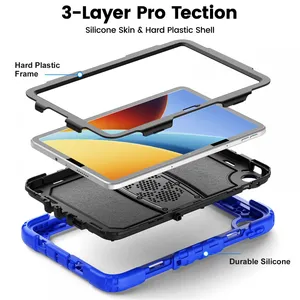Rugged Case For Redmi Pad 2 SE 9.7 2026 Shockproof Cover For Redmi Pad Case POCO Pad C1 thumbnail-3