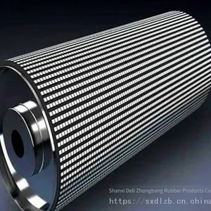 Ceramic Rubber Plate for Drum Lagging, Drum Lagging for Coal Mines thumbnail-1