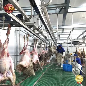 Modern Goat Slaughter Equipment for Sheep Lamb Slaughterhouse Processing Line Abattoir Machinery thumbnail-2