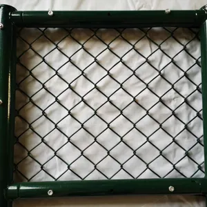 Durable PVC Coated Fencing, Suitable for Protection of Sports Fields Such as Playgrounds, Basketball Courts, Tennis Courts, and Outdoor Soccer Fields. thumbnail-3