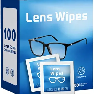 OEM Anti-Fog Cleaning Wipes for Glasses, Phone Screens & Camera Lenses – Portable Disposable Lens Wipes thumbnail-3