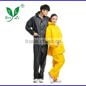 Pvc Rain Suit, Fashion Rainwear,outdoor Sport Rain Jacket Raincoat Quality Choice thumbnail-1