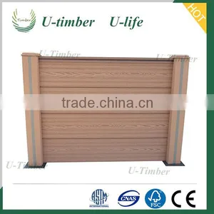 High Quality Wood Plastic Composite WPC Garden Fence Panels thumbnail-6
