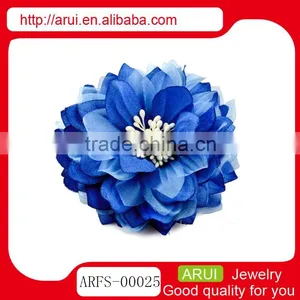 Chinese Hair Clip Factory Spainsh Blue Rose Hair Accessories Wholesale thumbnail-1