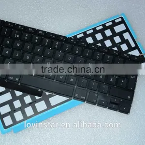 Popular Swedish Design Laptop Keyboard Replacement LED Backlight For Macbook Pro A1286 2008-2012 thumbnail-2