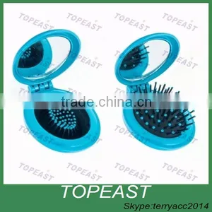 Pop-Up Hairbrush With Mirror thumbnail-1
