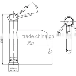 FT-A-16B Australian Style Stainless Steel Kitchen Cabinet Faucet Water Save Kitchen Mixer thumbnail-3