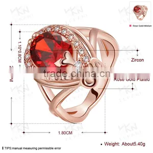2015 New Trendy Fashionable Fancy Gold Ring Designs for Girls With Price thumbnail-3