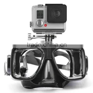 New Shoot Gopro Diving Mask Swimming Goggle Camera Masks for go Pro /GitUp Git2 Action Cam thumbnail-1