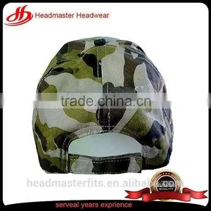 Fashion 6 Panel LED Light Camo Baseball Caps thumbnail-3