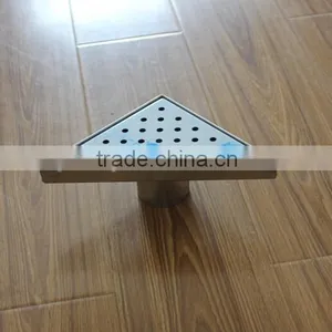 2015 Stainless Steel Triangle Drain With Vertical Outlet thumbnail-1