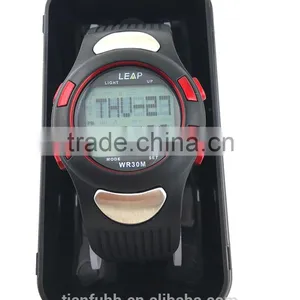 Sport Body Fitness Heart Rate Meter Pulse Watch/wrist Watches/body Fit Heart Rate Monitor Watch thumbnail-1