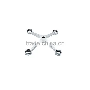 Four-arm Stainless Steel Glass Spider, Glass Fin Spider Fitting thumbnail-3