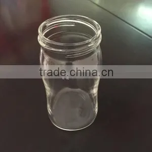 2015 Bpa Free Special Shape Glass Bottle Silicon Nipple Baby Glass Bottles thumbnail-1