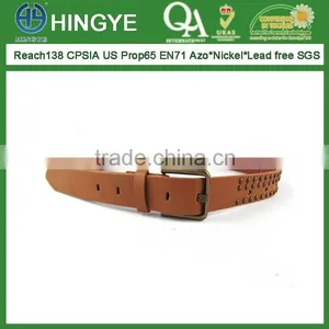 New Arrive Studs Pu Belt -- E1412007 thumbnail-1