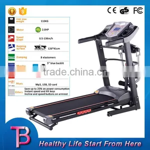 2016 Easy Installment New Fitness Mini Manual Treadmill With Massager and Sit-up thumbnail-2
