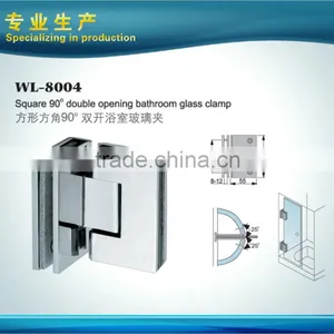 Bevel Circinal Angle 90 Degrees Single Side Shower Glass Door Hinge thumbnail-6