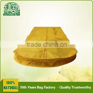 Mothproof Yellow Non Woven Wedding Dress Bridal Gown Cover thumbnail-3