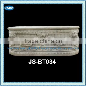 Natural Stone Hand Carved Large Bathtubs on Sale thumbnail-1
