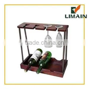 Wooden Wall Amounted Wine Rack thumbnail-1