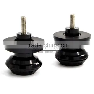 BJ-Screws-3004 Black Color M6 CNC Aluminum Motorcycle Frame Sliders thumbnail-6