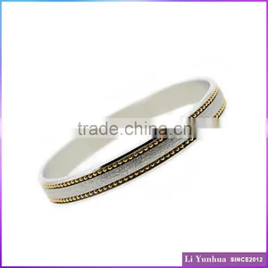 Dong Guan Factory Hot Selling Diamond Sand Round Plain Bracelet Bangles thumbnail-3