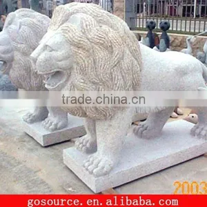 Stone African Lion Sculpture thumbnail-1