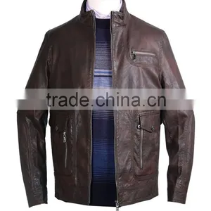 OEM Man Leather Jacket Price thumbnail-1