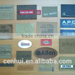 2015 New Fashion High Quality Custom pu Patch thumbnail-1