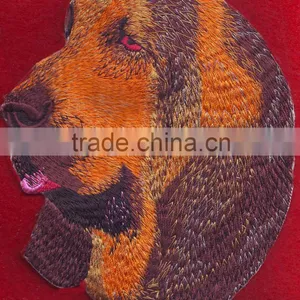 Animal Dogs Logo Custom Iron-on Embroidery Patch thumbnail-1