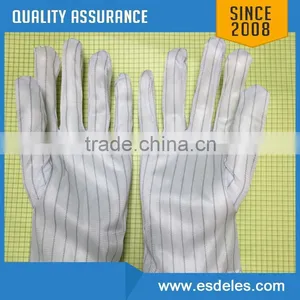 Wholesale Antistatic Nylon Carbon Fiber pu Palm Coating Work Glove thumbnail-5