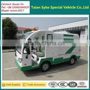 Brand New 1000kg Capacity Self Unloading Electric Garbage Truck for Sale thumbnail-4