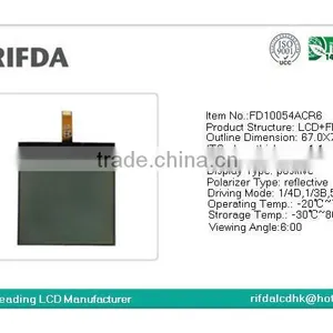 FSTN Type Character Lcd Module Display Flex Fpc Connector thumbnail-2