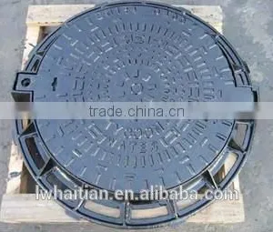 Round Bitumen Coating Cast Iron Manhole thumbnail-2