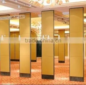 Aluminium Movable Partition Wall and Folding Wooden Partition Acoustic Movable Partition for Banquet Hall thumbnail-4