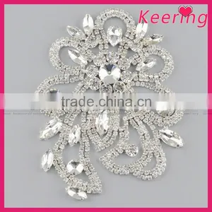 To Sew Wedding Dress Diamond Embellishment WRE-253 thumbnail-1