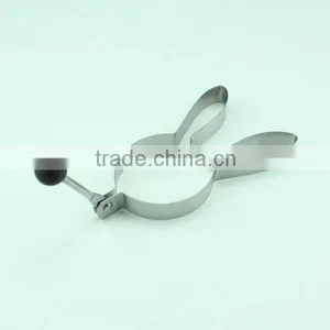 Lovely Rabbit-Shaped Stainless Steel Fried Egg Mold thumbnail-2