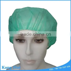 Hot Sale Disposable Nonwoven Surgical Bouffant Cap thumbnail-2