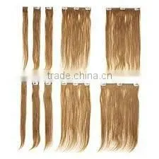 Curly Black Clip in Hair Extensions thumbnail-1